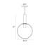 Luminaire suspendu sphère 1 lumière Mansbury-963193238-963193233