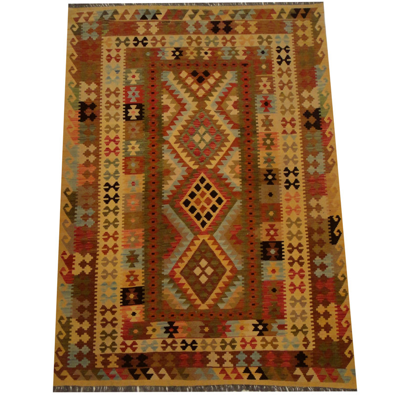 Azpeitia Rust Area Rug