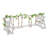 3 Tier Swing Cupcake Stand, Foldable Ladder Display, Display Serving Ladder