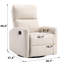  Fauteuil inclinable manuel berçant et pivotant de 30,7 po de largeur Corman (ensemble de 2)-931630140