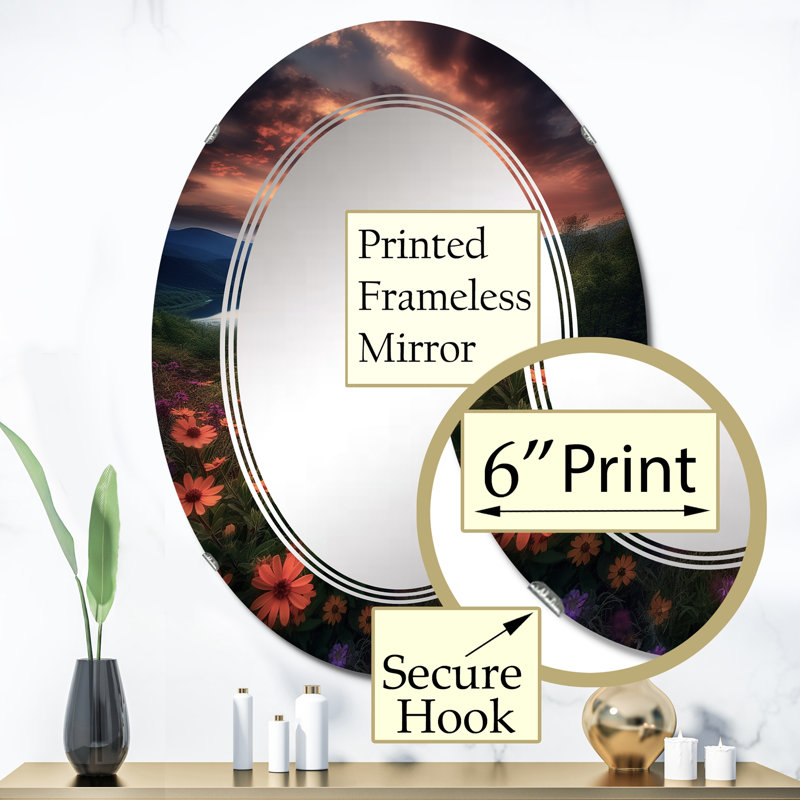 Miroir mural Bowmont, 36 po x 24 po