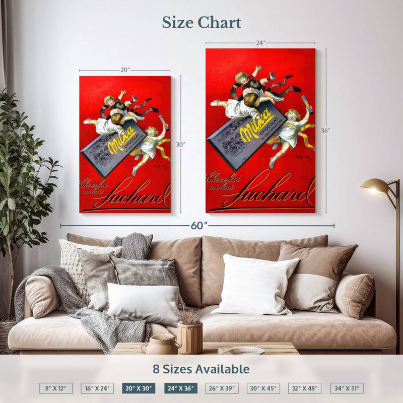 Yarlin Chocolat Suchard, 36" H x 24" W