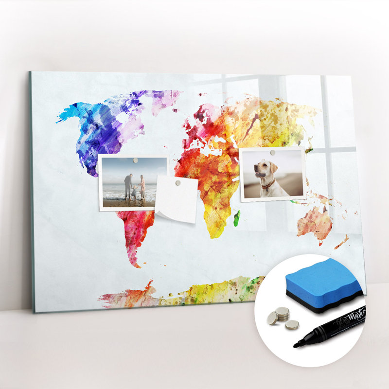 Magnetic Glass Dry Erase Board