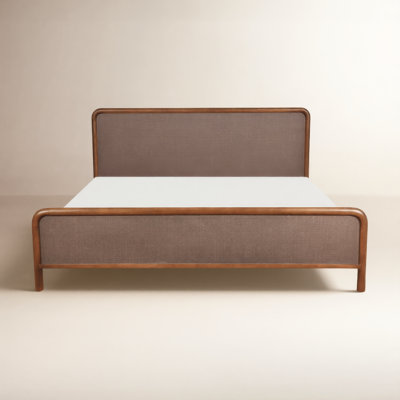 Omena Bed Warm Brown