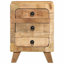 Bedside Cabinet 2 Pcs 37X32x50 Cm Solid Wood-1445844575