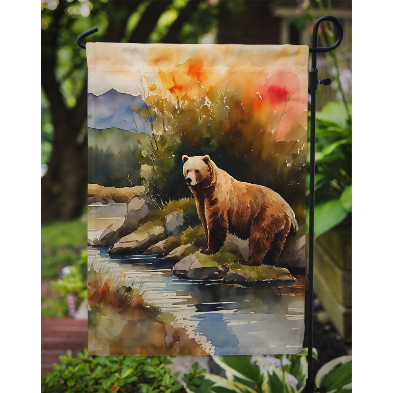 Drapeau Kodiak Bear Garden