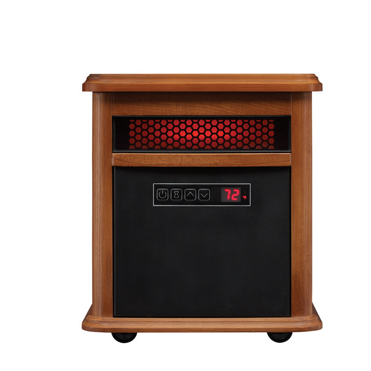 Duraflame Electric 1500 Watt Watt 5200 BTU BTU Electric High Efficiency  Cabinet Space Heater with Adjustable Thermostat , Remote Included and with  Digital Display u0026 Reviews - Wayfair Canada