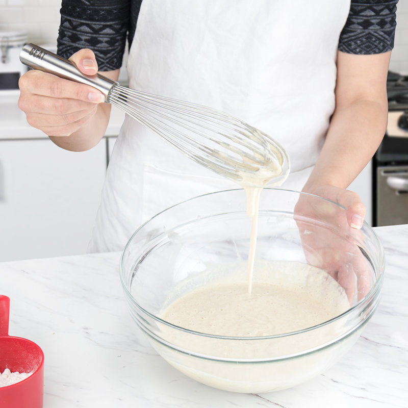 Spectrum Diversified Stainless Steel Beat Whisk, 2" L x 2.25" W x 11" D