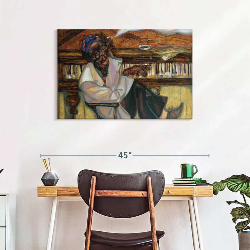 Abarca Thelonious Monk, 24" H x 36" W