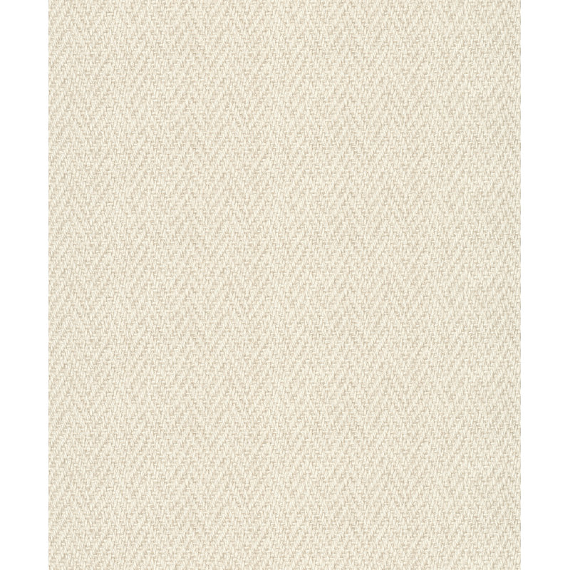 Sisal Weave Texture Wallpaper Roll, Cream