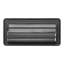 Registres de plancher avec évents de plancher 4 x 10 pouces pour grilles de ventilation CVC noir