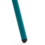 Table d'appoint en fer sarcelle, 20,01 po x 20,01 po x 21,97 po, avec structure et poignée bleu sarcelle, transport pratique