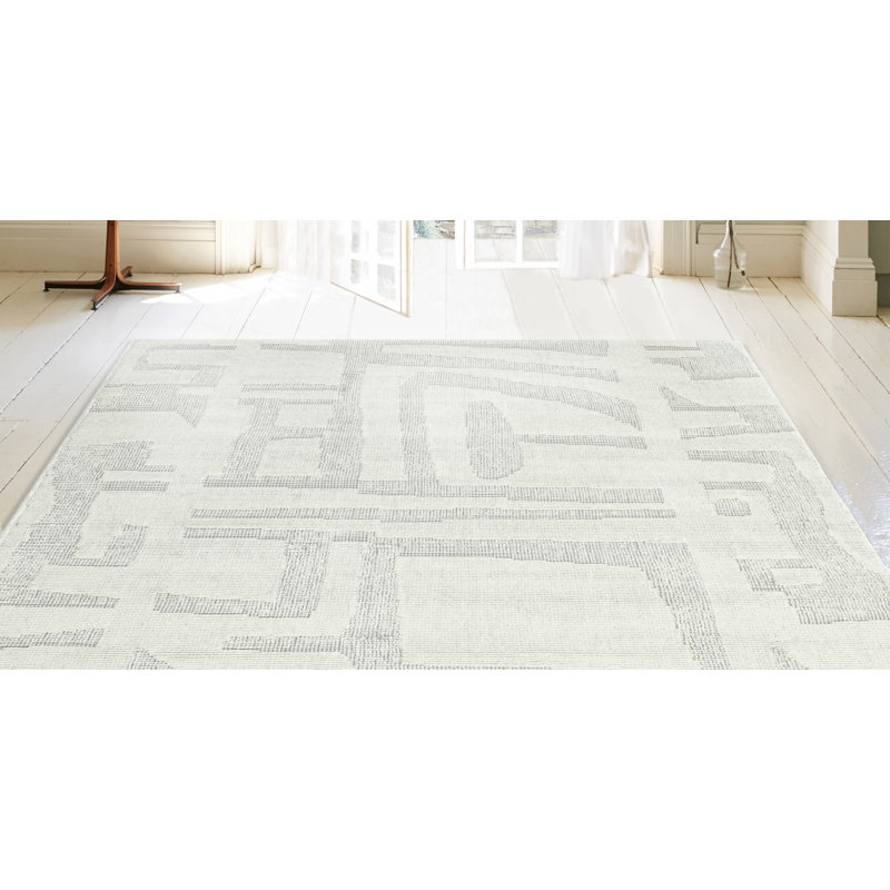Totman Hand Tufted Wool Diablo Rug, Rectangle 2' x 3'