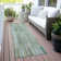 Machine Washable Indoor/Outdoor Xhevrie Aloe Rug