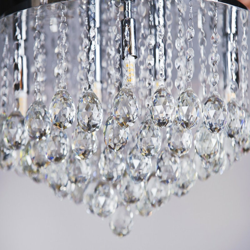 Bolla Flush Mount, Chrome