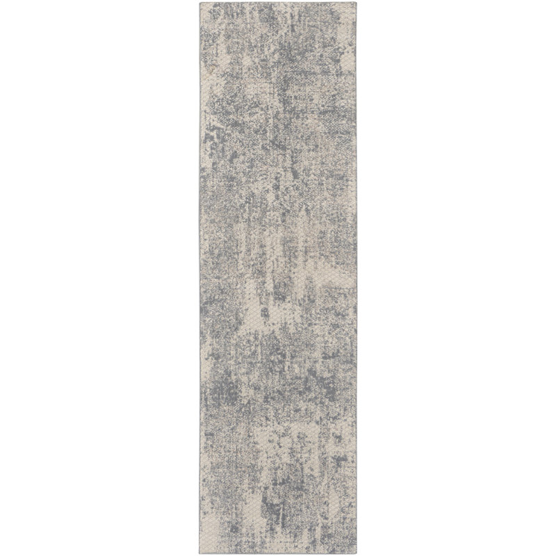 Zellmer Machine Woven Light Grey Indoor Rug, Runner 66 x 229cm