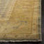 Oushak Oriental Hand-Knotted Wool Gray/Gold Area Rug-1507260304