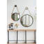 Beau miroir Cleveland avec sangle de corde