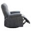 Fauteuil inclinable, canapé pivotant simple pivotant à 360 degrés, équipé d'un coussin et d'un dossier moelleux, fauteuil confortable, convient au fauteuil de salon