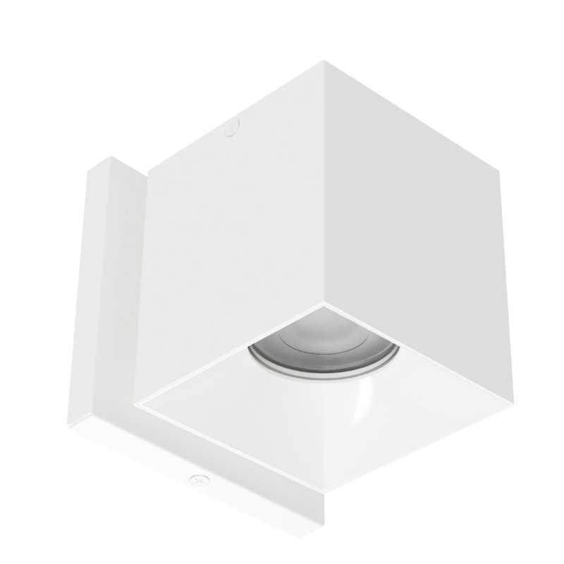 Zoron Dimmable LED Outdoor Square Wall Light With Color Temperature Switch (2700K/3000K/3500K/4000K/5000K), 25° Beam Angle