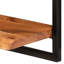 Gloriette 2 -Piece Solid Wood Industrial Pipe Shelves