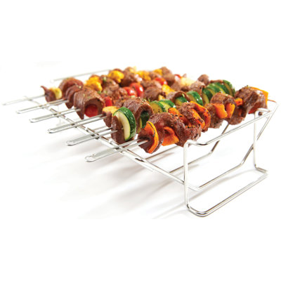 Broil King Stainless Steel Reversible Rib/Skewer Rack