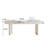 Cream-style minimalist desk with four drawers-1691291927