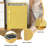Kendrianna Nightstand with Safe Box and LED Lights and Wireless Charge-695605415