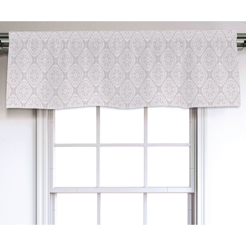 Sateen Ruffled Window Valance