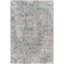 Brunswick-Abstract Blue Grey Modern Marble Fringe Living Dining Bedroom Rug-250741703