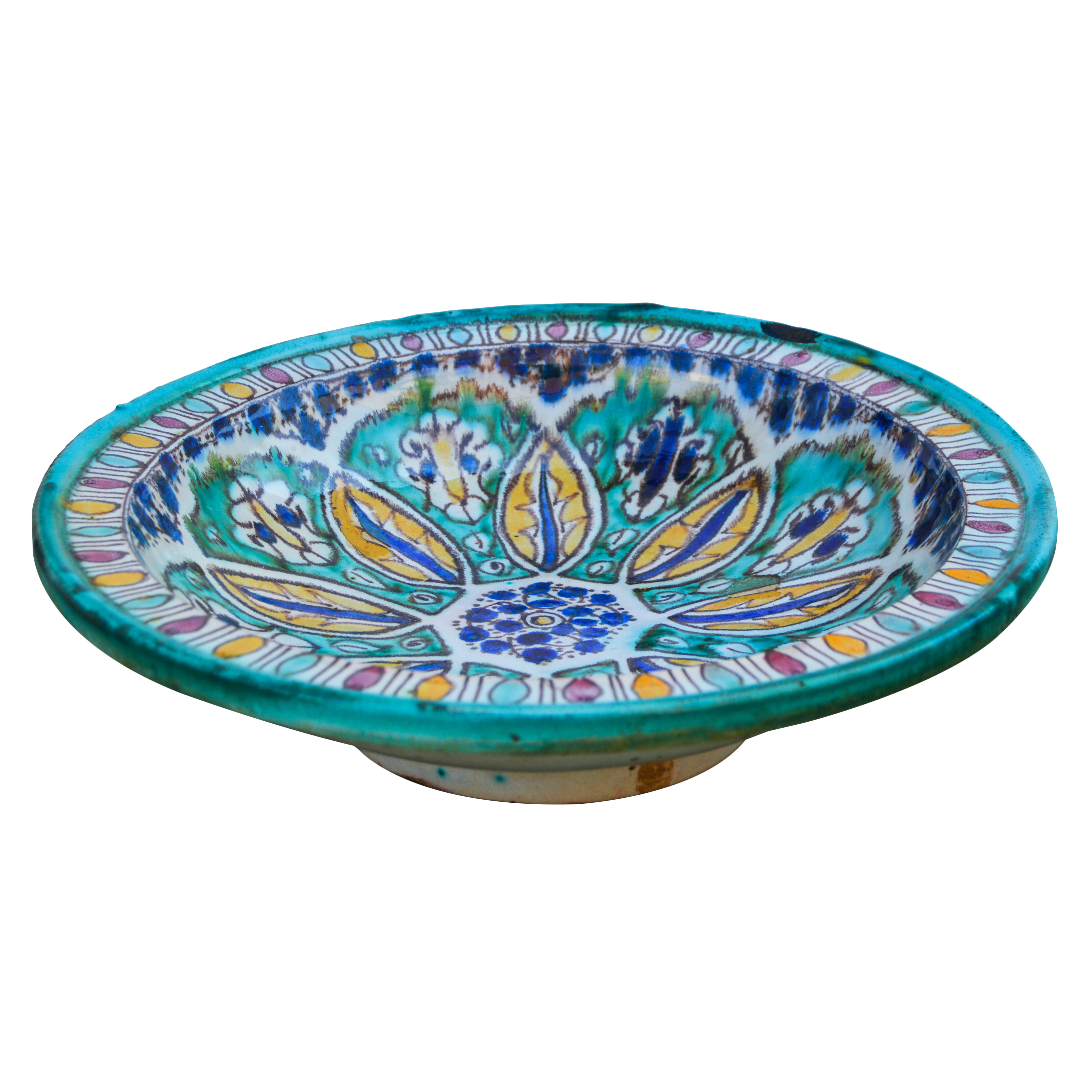 The Moroccan Room Handmade Ceramic Decorative Plate 1 | Wayfair