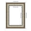 Mezzanine argent antique encadré tableau blanc effaçable-114319903