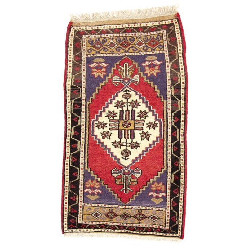 Oriental Wool Hand Woven 59cm X 102cm Area Rug