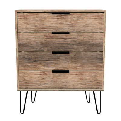 Fully Assembled Menifee 4 Drawer 76.5Cm W Chest of Drawers
