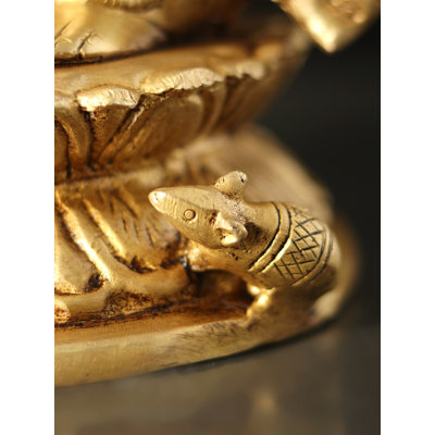 Kamalasana Chaturbhuja Ganesha