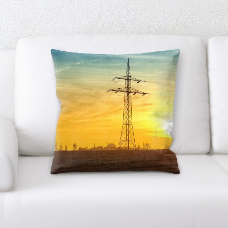 Microsuede Throw Pillow