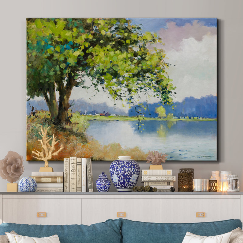 " Fall Day II ", 32" H x 24" W x 1" D