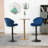Hadeeqa Bar Stools Adjustable Barstools with Back and Footrest-234537900
