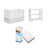Blanc est en rupture de stock