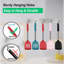 Ensemble de 2 spatules en silicone, spatules solides et rainurées résistantes à la chaleur en silicone, tournesol pour la cuisine, spatules en caoutchouc pour poissons, œufs, crêpes, WOK, ensemble d'ustensiles de cuisine-113245616