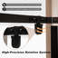 Porte de douche pivotante néo-angle sans cadre Sylas-134832966