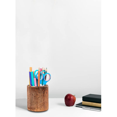 Vase de table en verre Granit