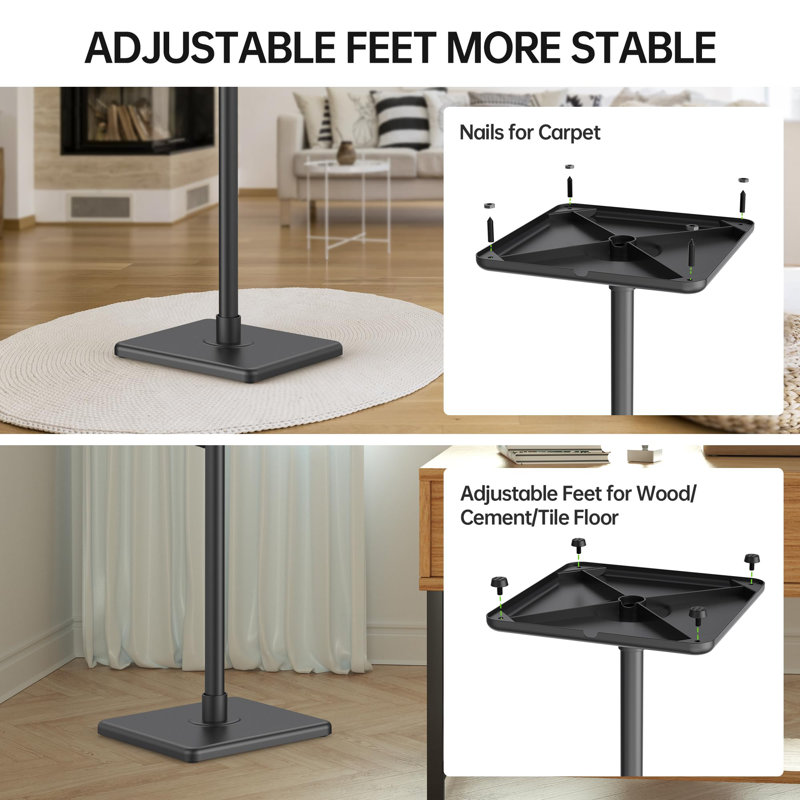 Pieds d'enceinte universels
