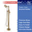 Floor Tub Spout with Diverter-88306167