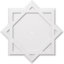 Médaillon de plafond contemporain 36 po x P 2 po x P 20 po x P 1 po Axel-137877664-137930214-137930220