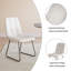 5-Piece Dining Table and Chairs ,Dining Room Set with 4 Modern Chairs-64484353-64484358