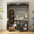 70.9" H Elegant Large Dining Cabinet