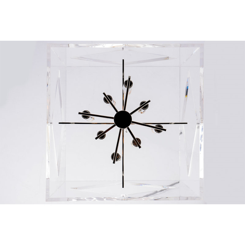 Travis 8 - Light Pendant, 26.5" H x 20" W x 20" D, Polished Nickel