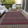 Kinslee Washable Striped Indoor / Outdoor Rug