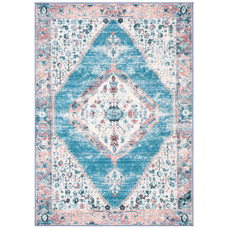 Journey Performance Machine Washable Oriental Rug, Rectangle 8'9" x 12'